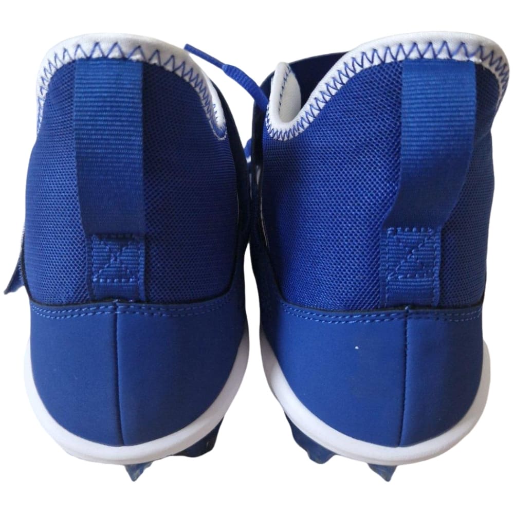 Playmaker Base: American Football Schuhe Nike Alpha Menace Pro 2 Mid Weiß-Blau Produktbild 3